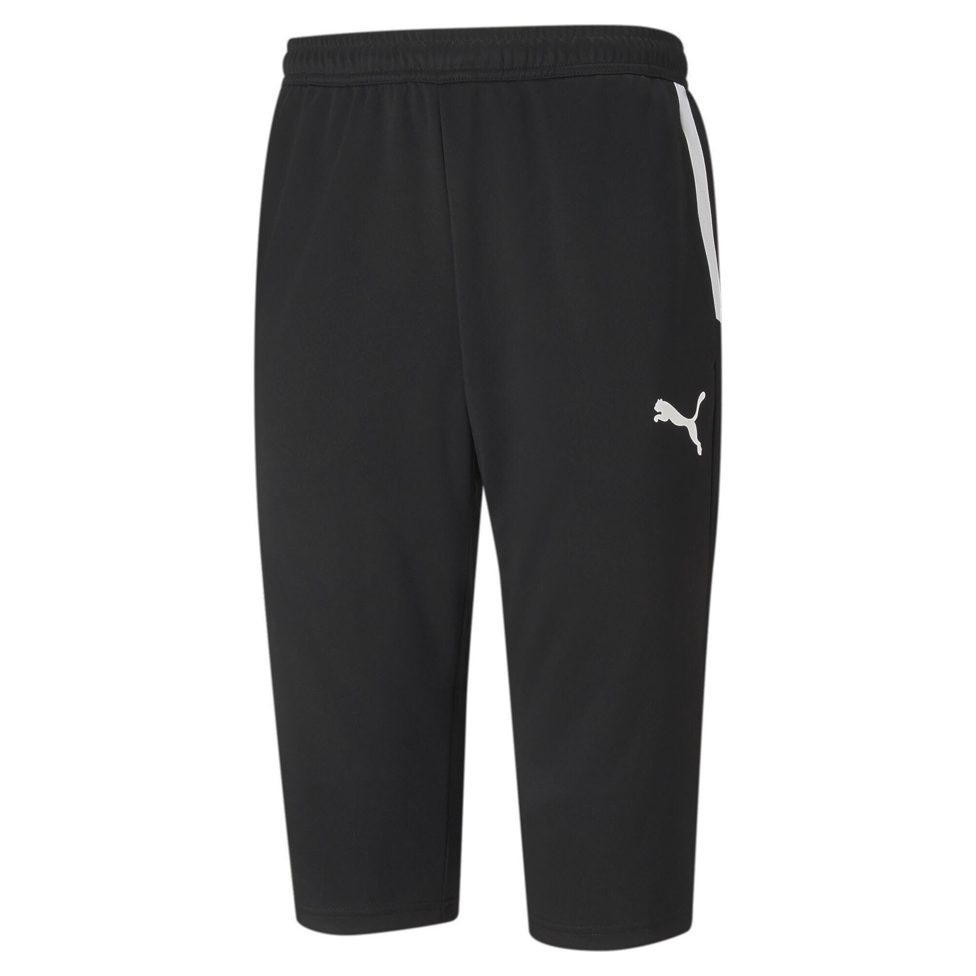 Puma teamLIGA Training 3/4 Pants Trainingsshort Fußballhose Herren schwarz