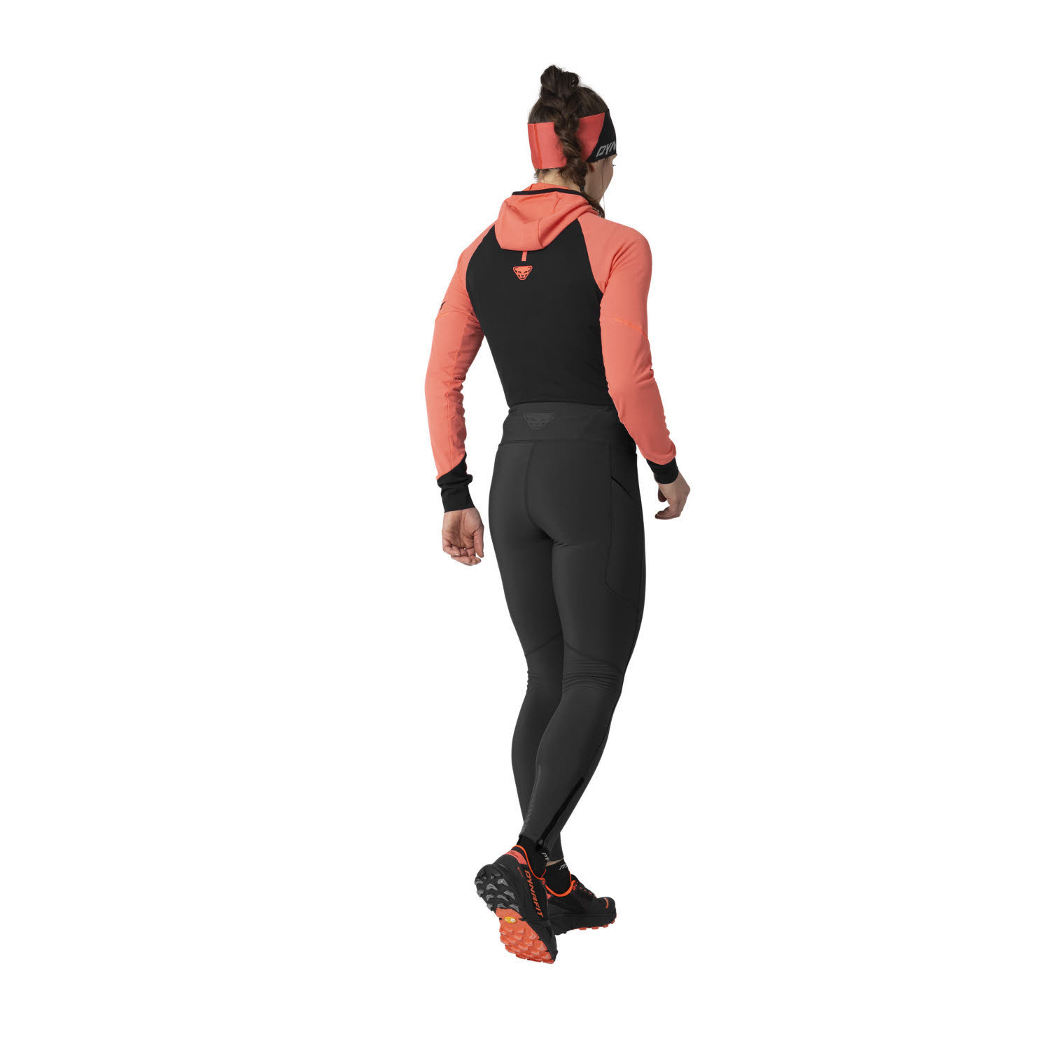 Dynafit Winter Running Tights Damen Laufhose Laufleggings schwarz