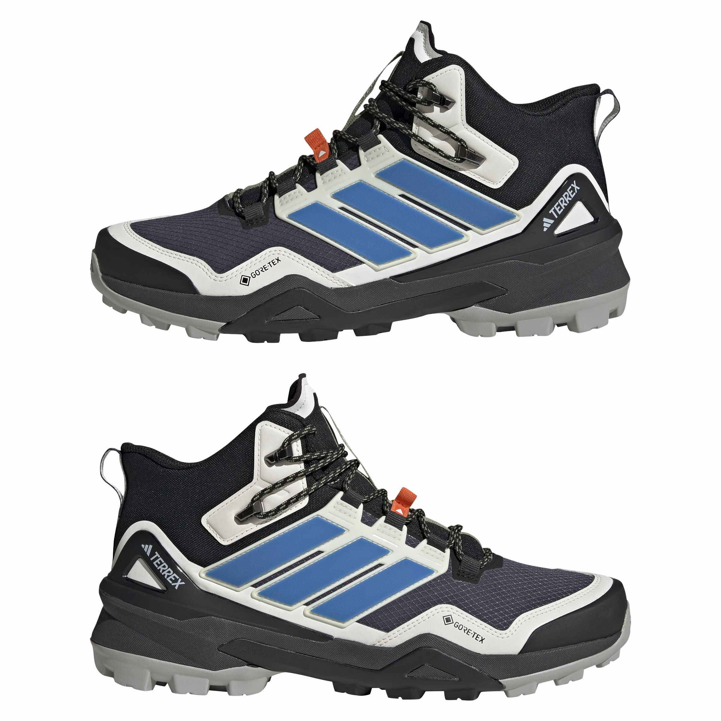 adidas TERREX SKYCHASER MID GTX Herren Wanderschuhe Trekkingschuhe schwarz/grau/blau