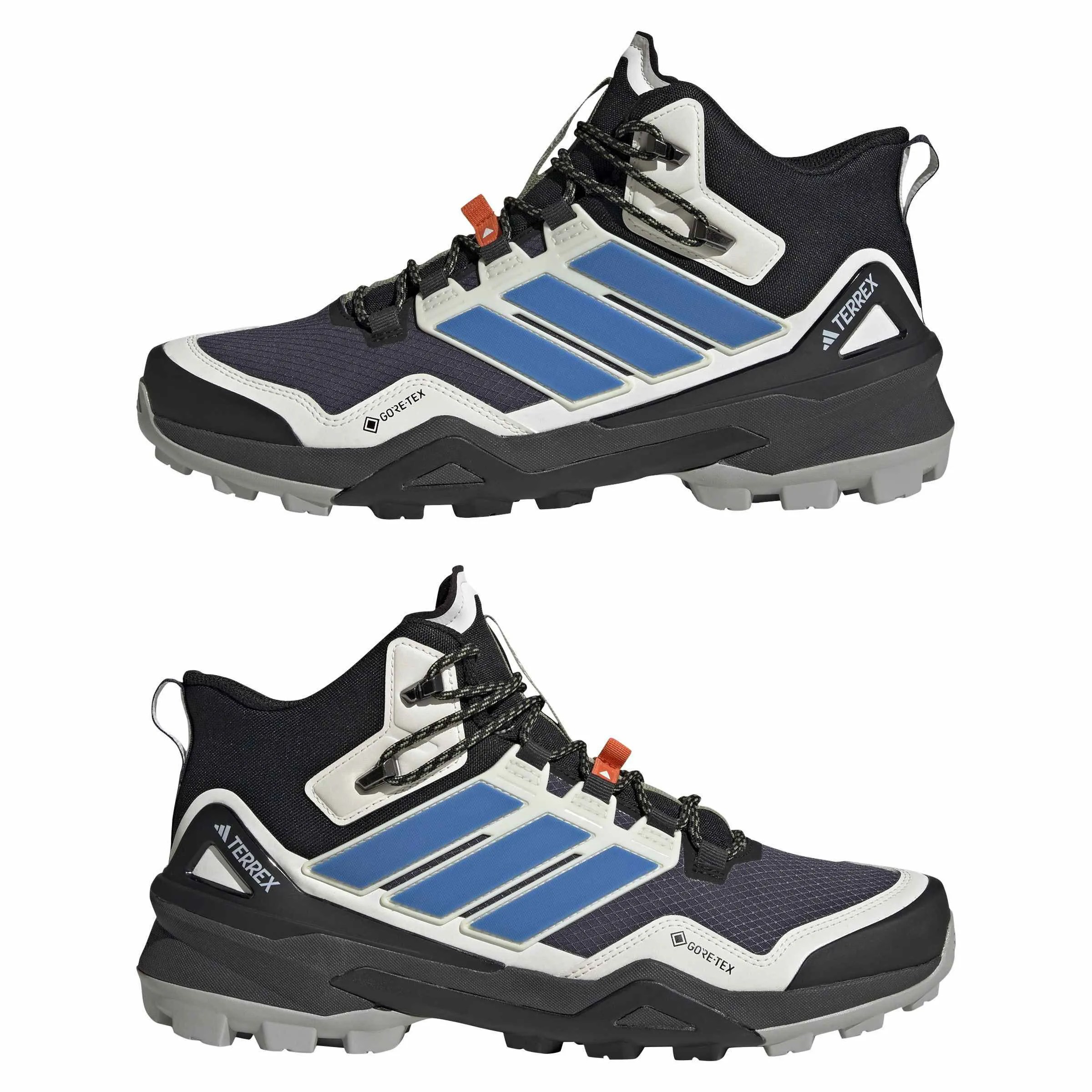 adidas TERREX SKYCHASER MID GTX Herren Wanderschuhe Trekkingschuhe schwarz/grau/blau