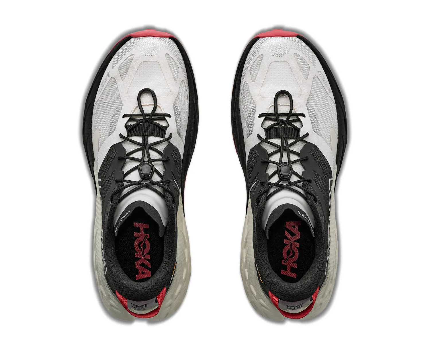 Hoka Speedgoat 7 GTX Damen Laufschuhe Trailrunningschuhe grau/schwarz