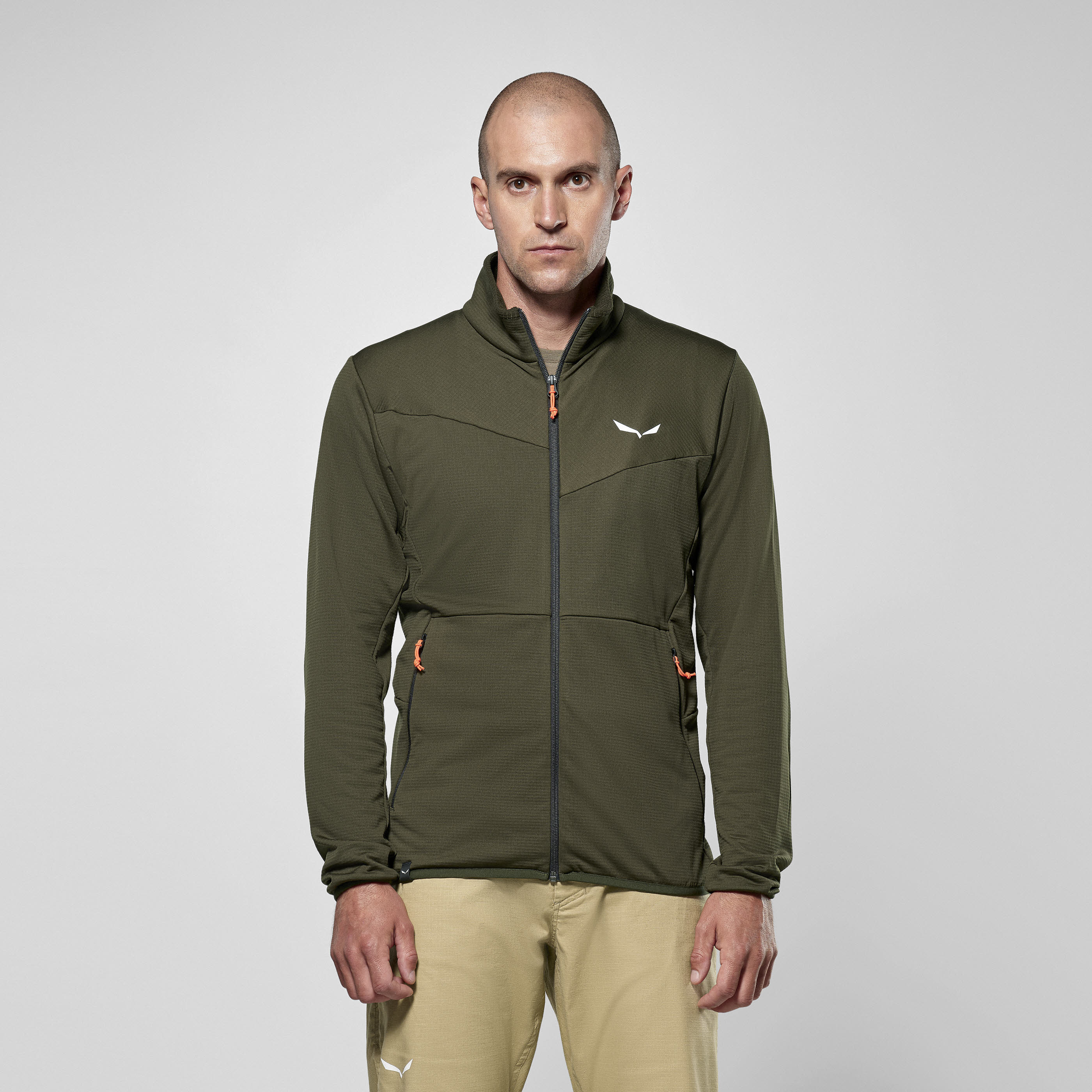 Salewa Puez Cammino Fleecejacke Herren grün