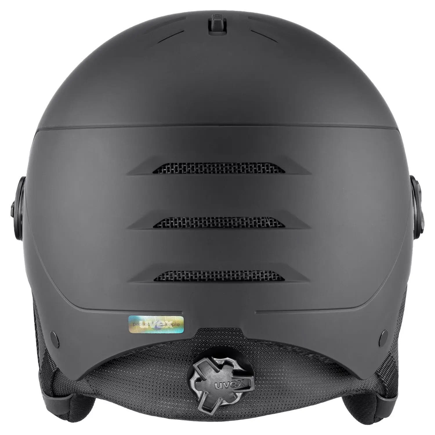 Uvex wanted visor pro V Skihelm Visier Belüftungssystem Fidlock Unisex schwarz matt