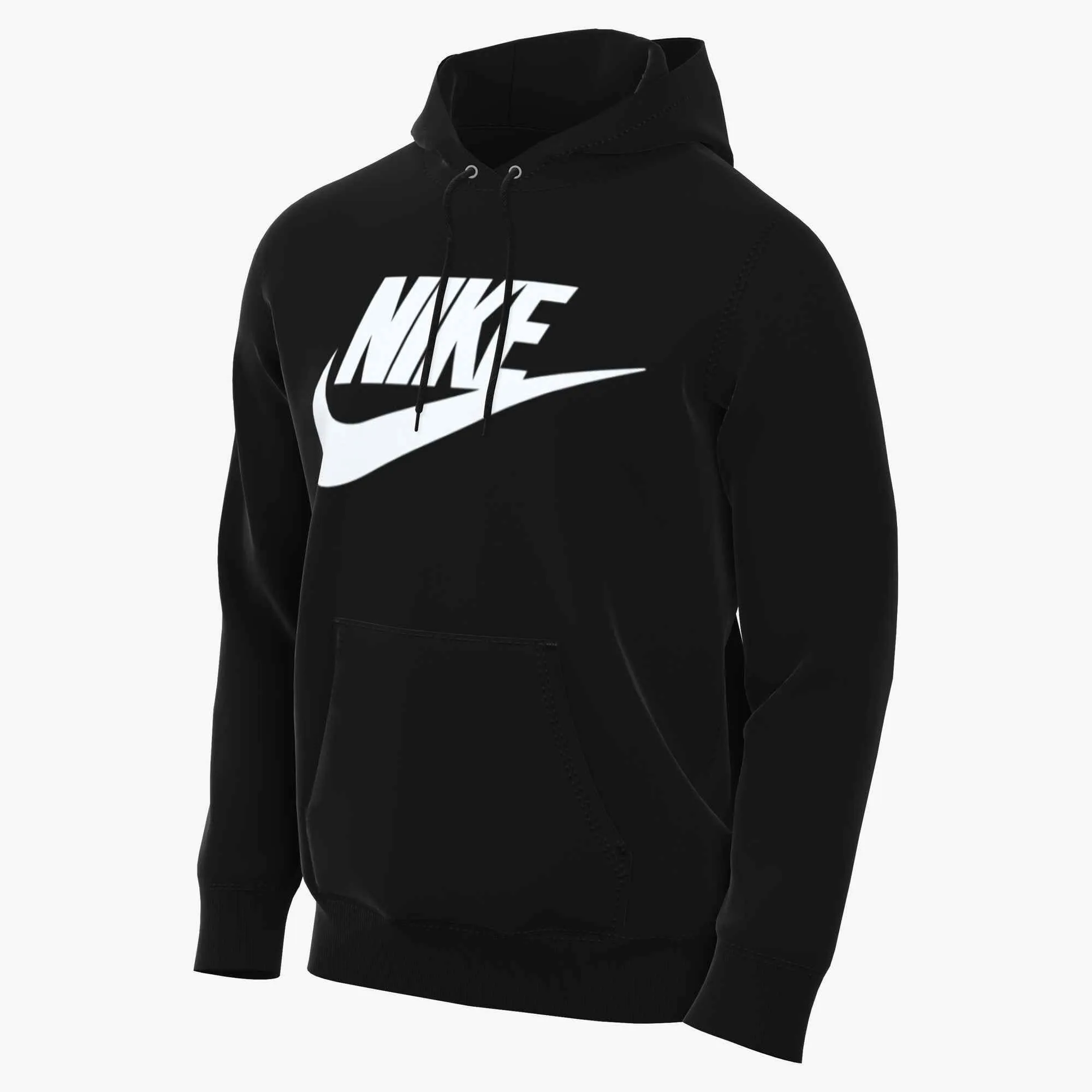 NIKE CLUB BB PO GFX HOODIE Herren schwarz