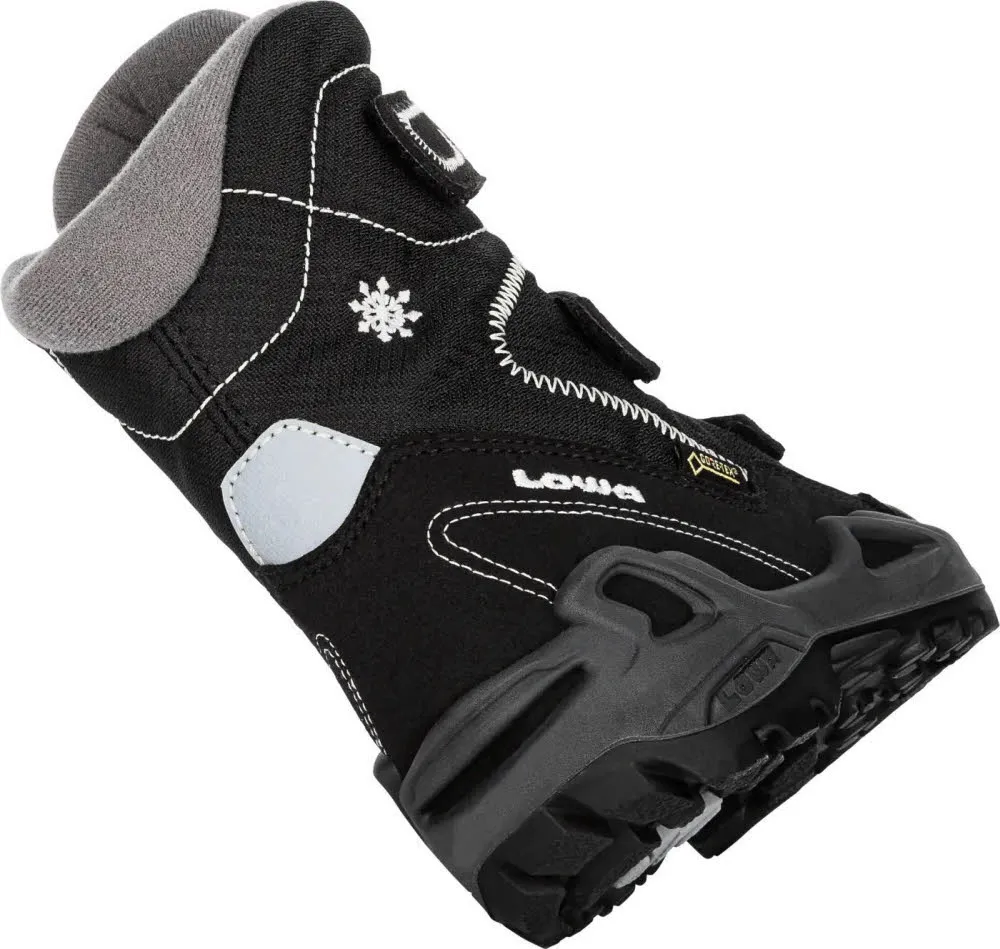 Lowa Milo GTX HI Kinder Winterschuhe Schneestiefel schwarz