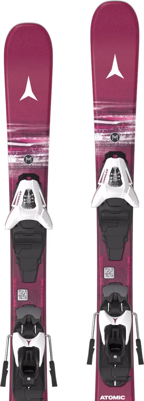 Atomic MAVEN J 70-90 + C 5 GW Mädchen Ski Einsteiger 26/27 berry