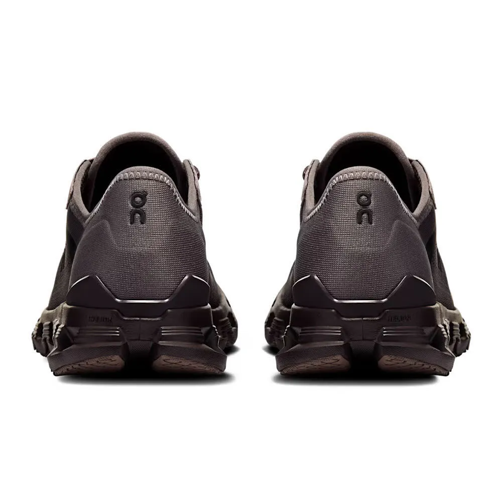 ON Cloud X 4 AD Damen Joggingschuhe Freizeitschuhe braun