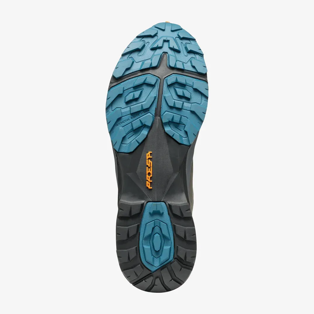 SCARPA RUSH 2 PRO MID GTX Herren Wanderschuh Mid-Cut Nubuk Fast-Hiking-Stiefel mit fortschrittlichem Komfort und Dämpfung