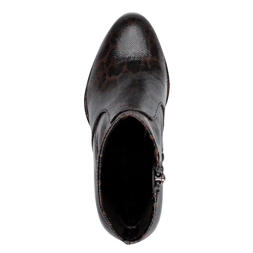 Tamaris Damen Stiefel Stiefelette braun