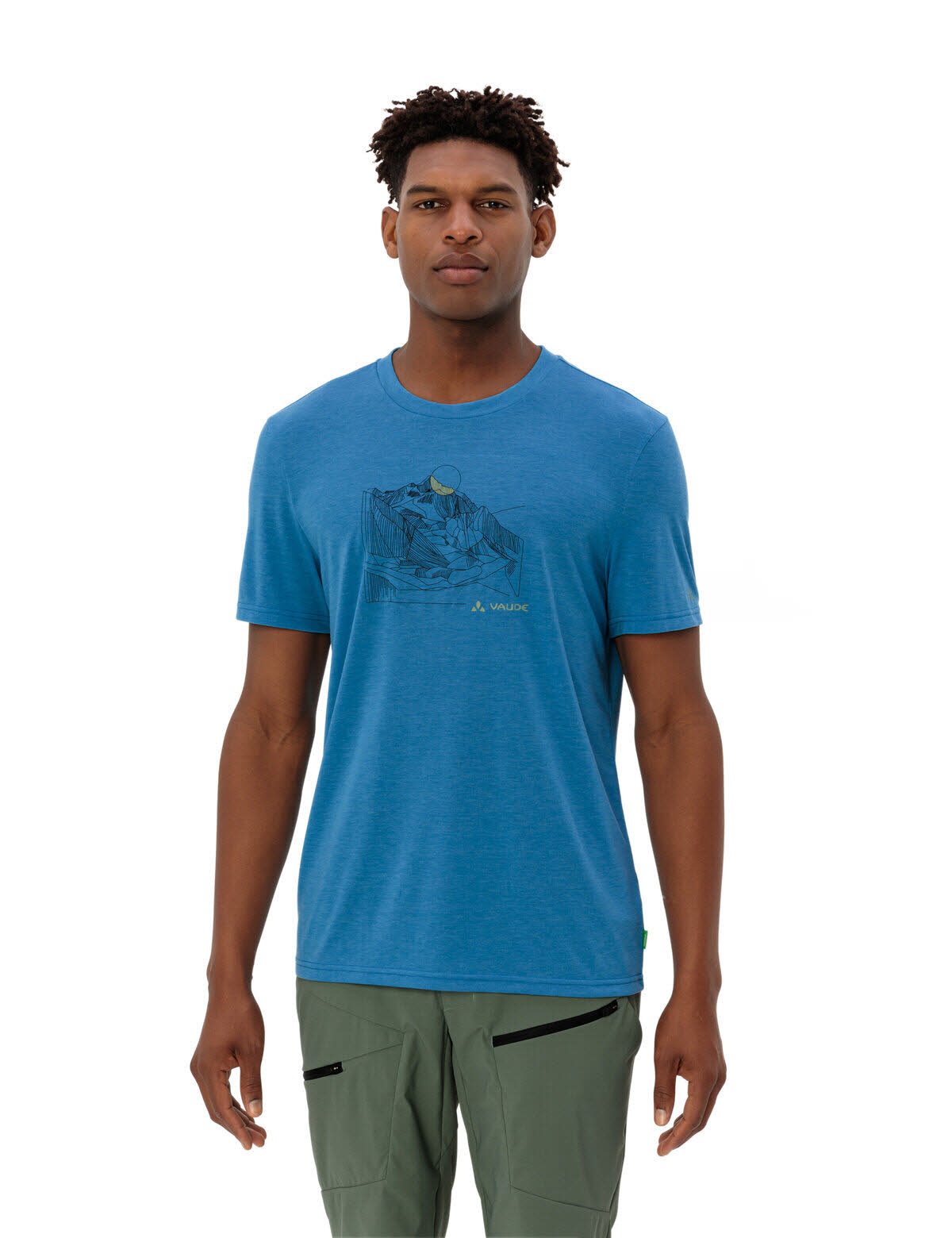 Vaude Tekoa T-Shirt III Herren Funktionsshirt Herren blau
