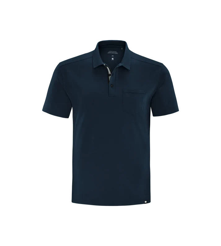 Schneider CHRISM-POLO Herren Poloshirt dunkelblau