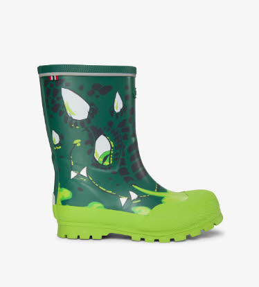 Viking Jolly Print Kids Green Gummistiefel Kinder grün