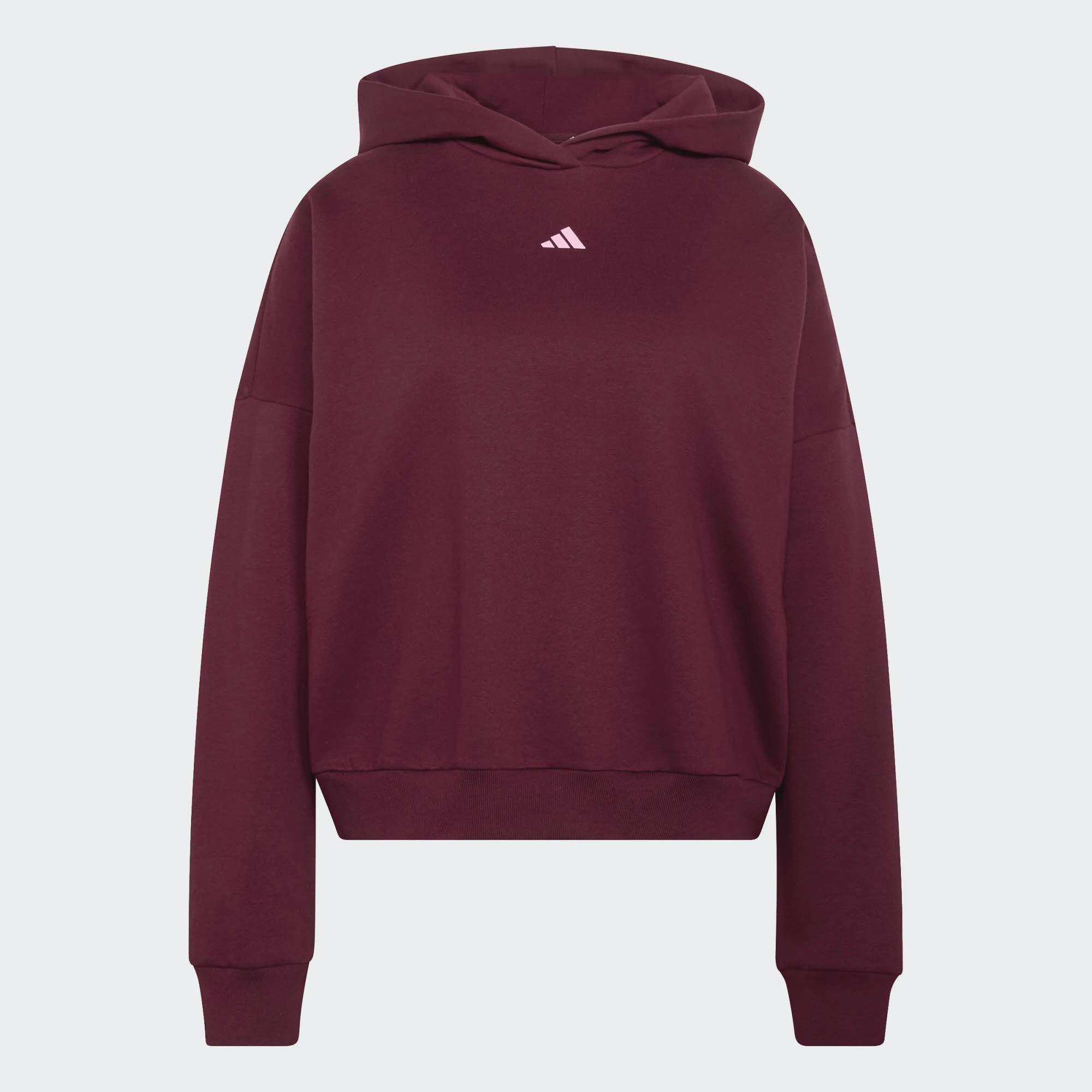 Adidas 3-STREIFEN STUDIO HOODIE Damen rot