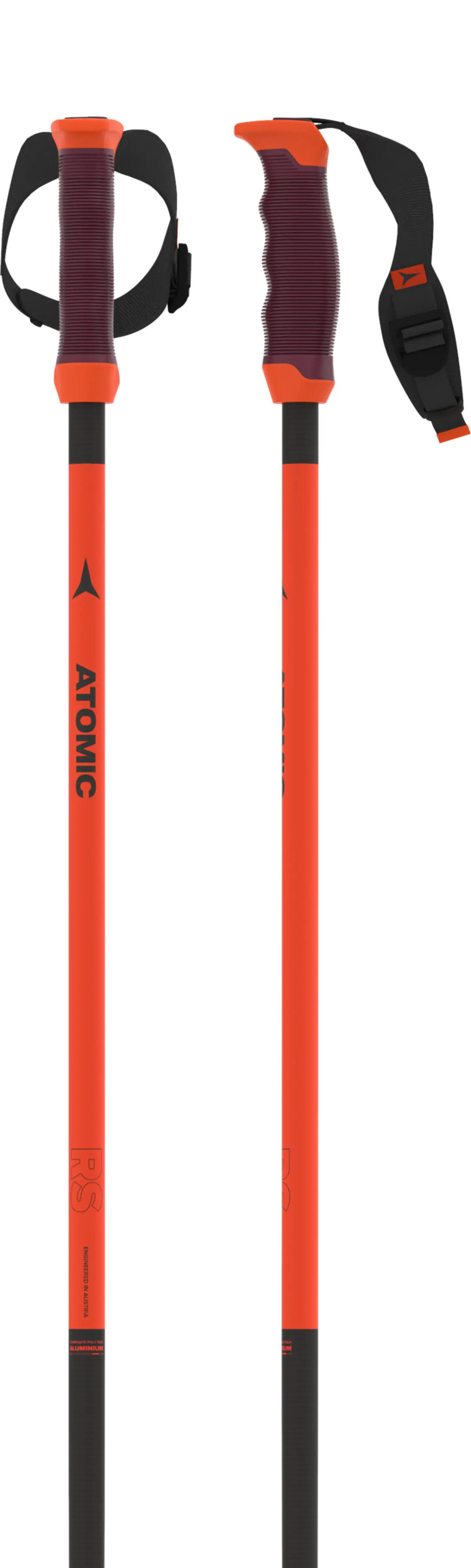 Atomic Redster RS SQS Unisex Skistöcke Ski Poles Ski Alpin Aluminium rot NEU