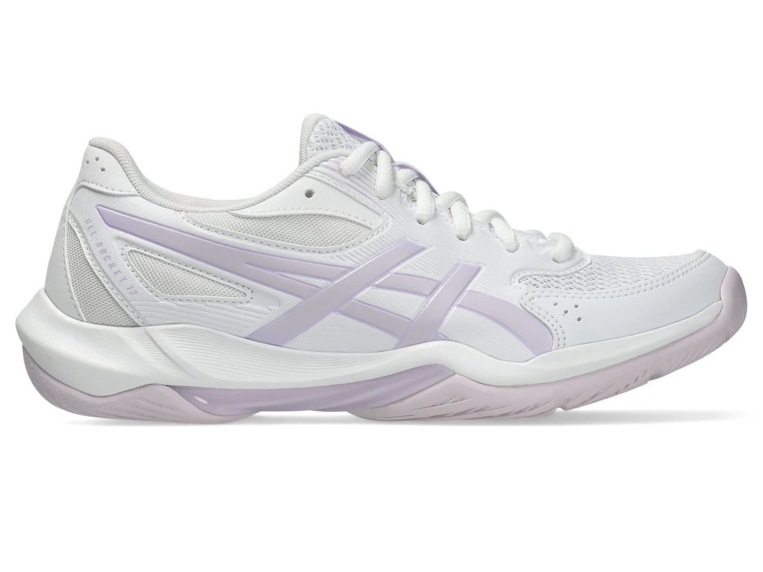 ASICS GEL-ROCKET 12 Damen Hallenschuhe Fitnessschuhe weiß
