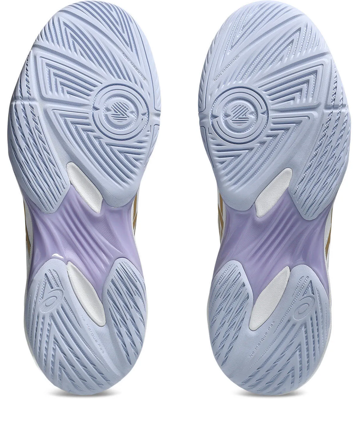 Asics GEL-ROCKET 12 Damen Hallenschuhe Sportschuhe white/champagne