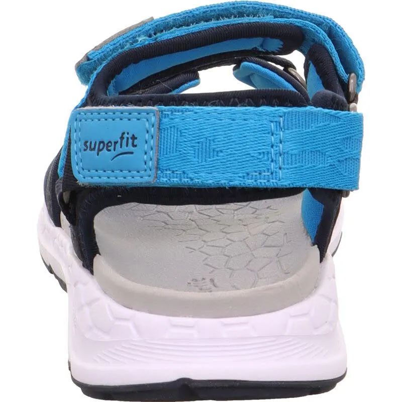 Superfit Kinder Sandale MIKE 3.0 Blau/Türkis