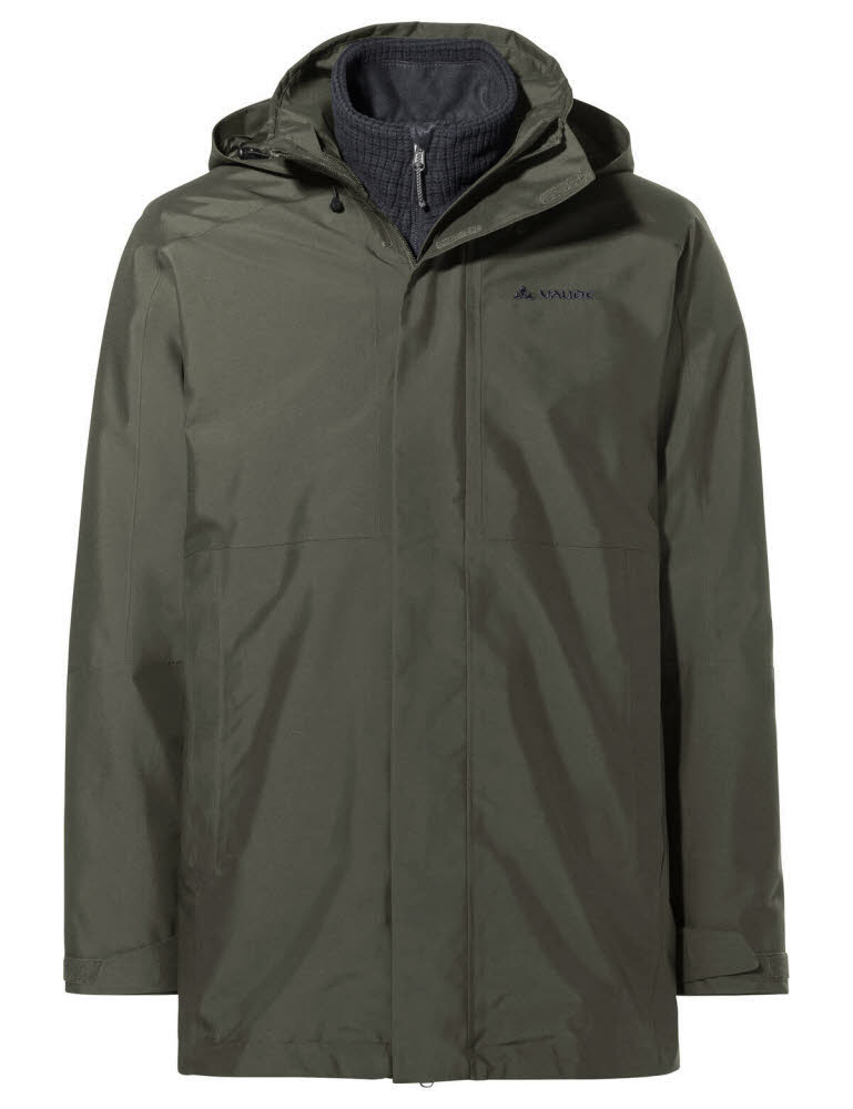 VAUDE Idris 3in1 Parka IV Herren 3in1 Winterjacke khaki