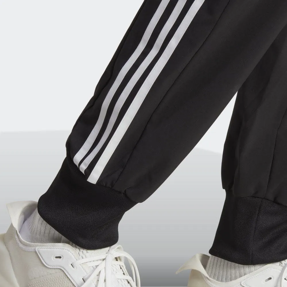 adidas AEROREADY Essentials Tapered Cuff Woven 3-Streifen Herren Jogginghose Sporthose schwarz