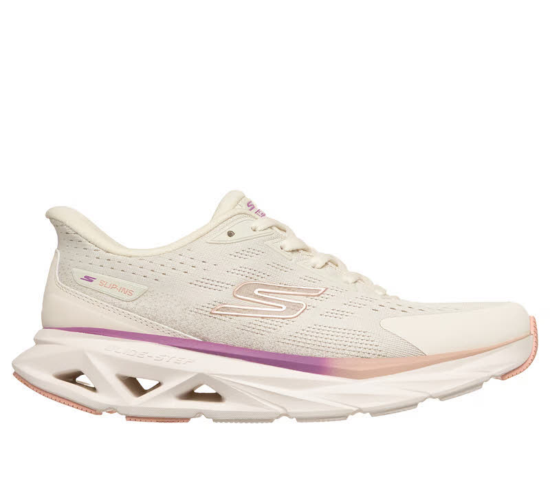 Skechers Glide-Step Vortex Sneaker Damen beige