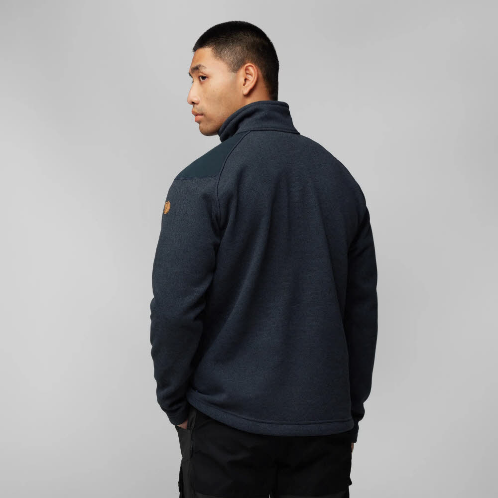 Fjällräven Buck Fleece M Herren Fleecejacke Midlayer graphite