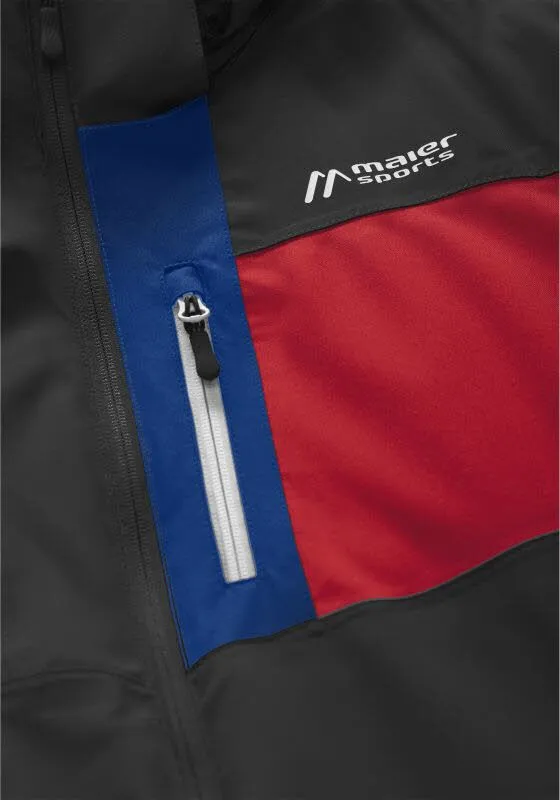 Maier Sports KARLEITEN M 2.0 Herren Skijacke Snowboardjacke black/salsa/imperial