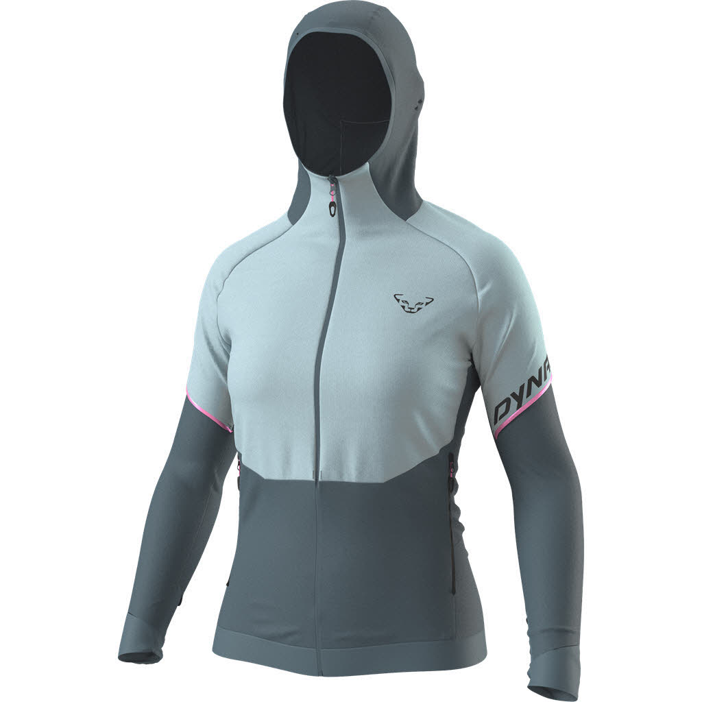 Dynafit Alpine Hybrid JKT Damen Wanderjacke Laufjacke blau