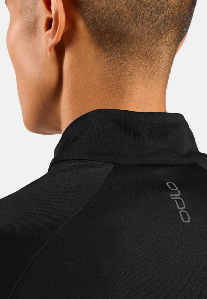 Odlo ESSENTIAL CERAMIWARM Herren Midlayer Laufoberteil schwarz