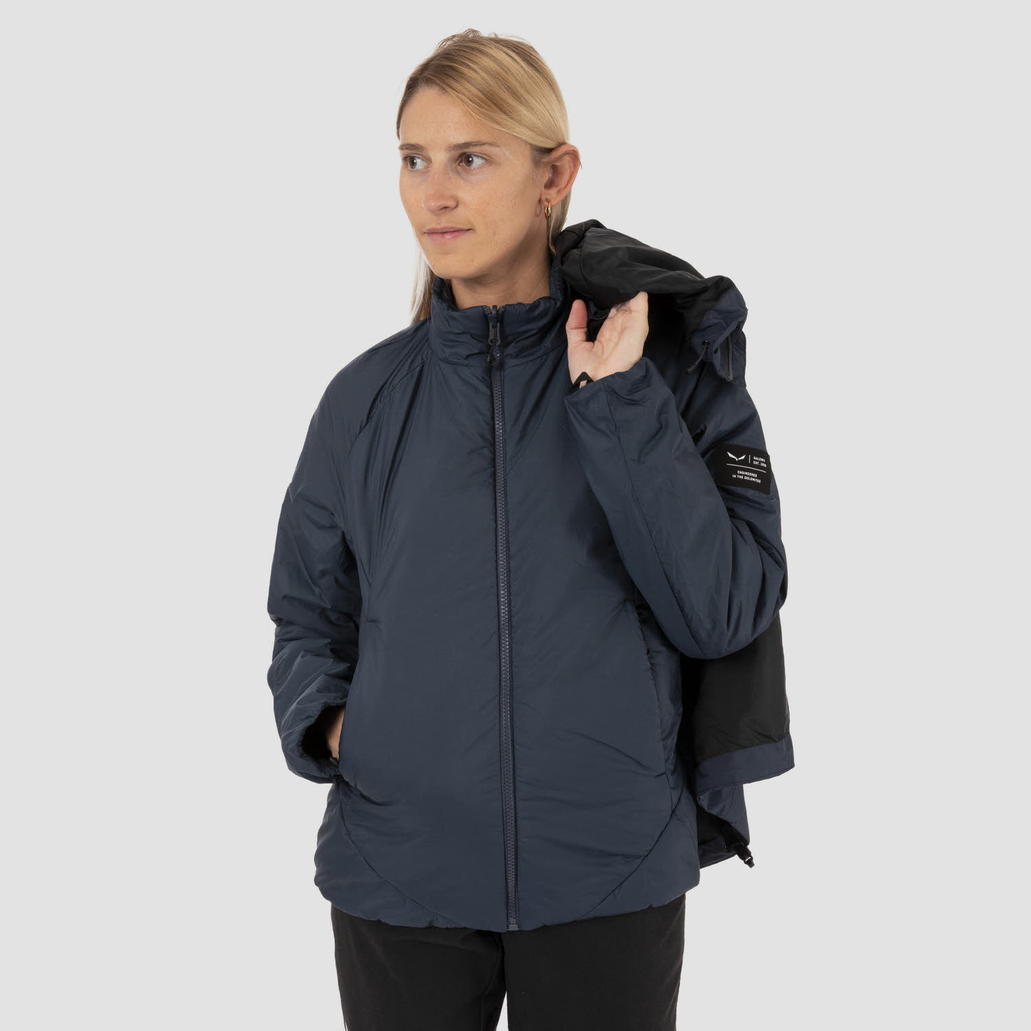 Salewa FANES 2L PTX 2/1 JKT Damen 2 in 1 Jacke blau