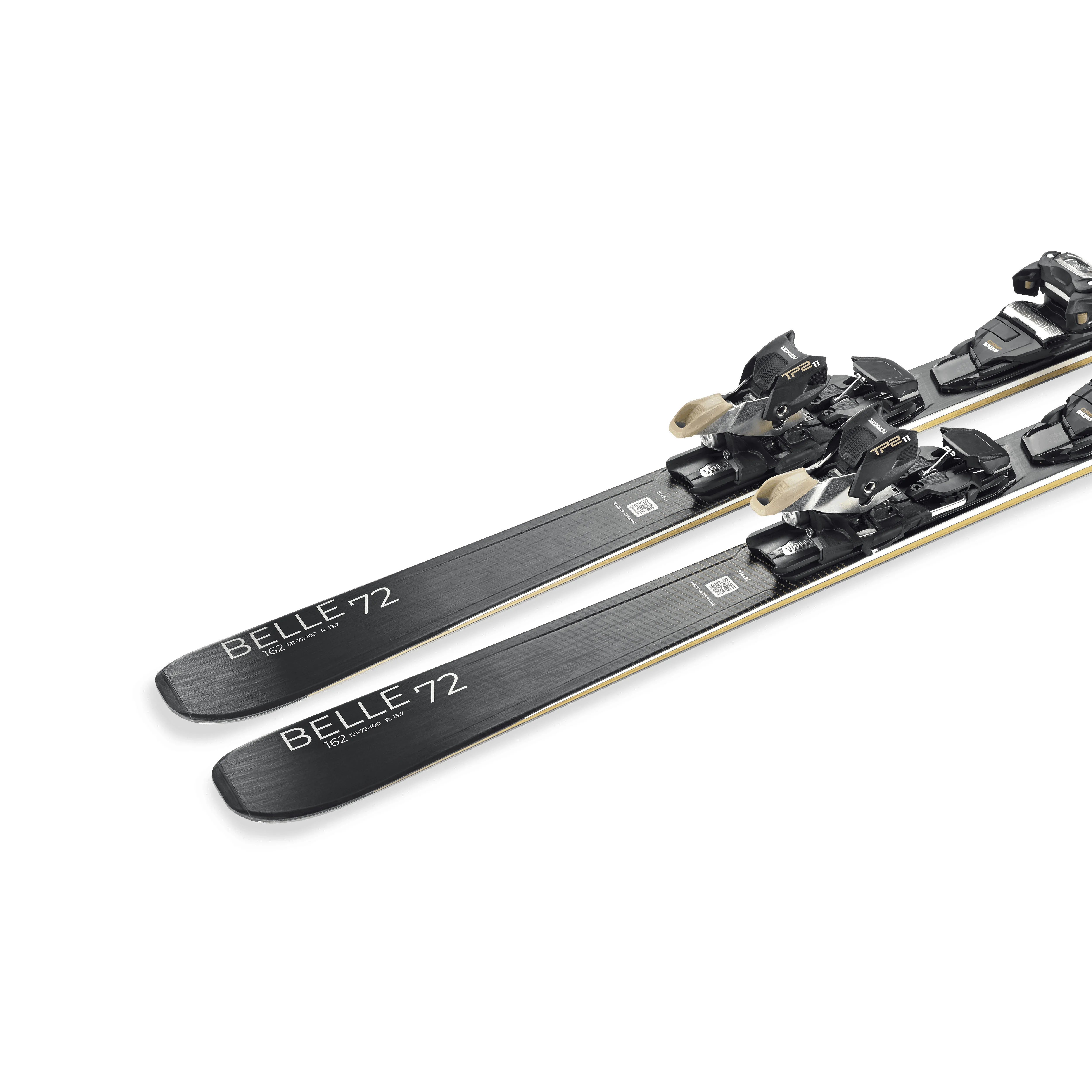 Nordica Belle DC 72 2025/26 Damen Allround Carver inkl. Bindung schwarz