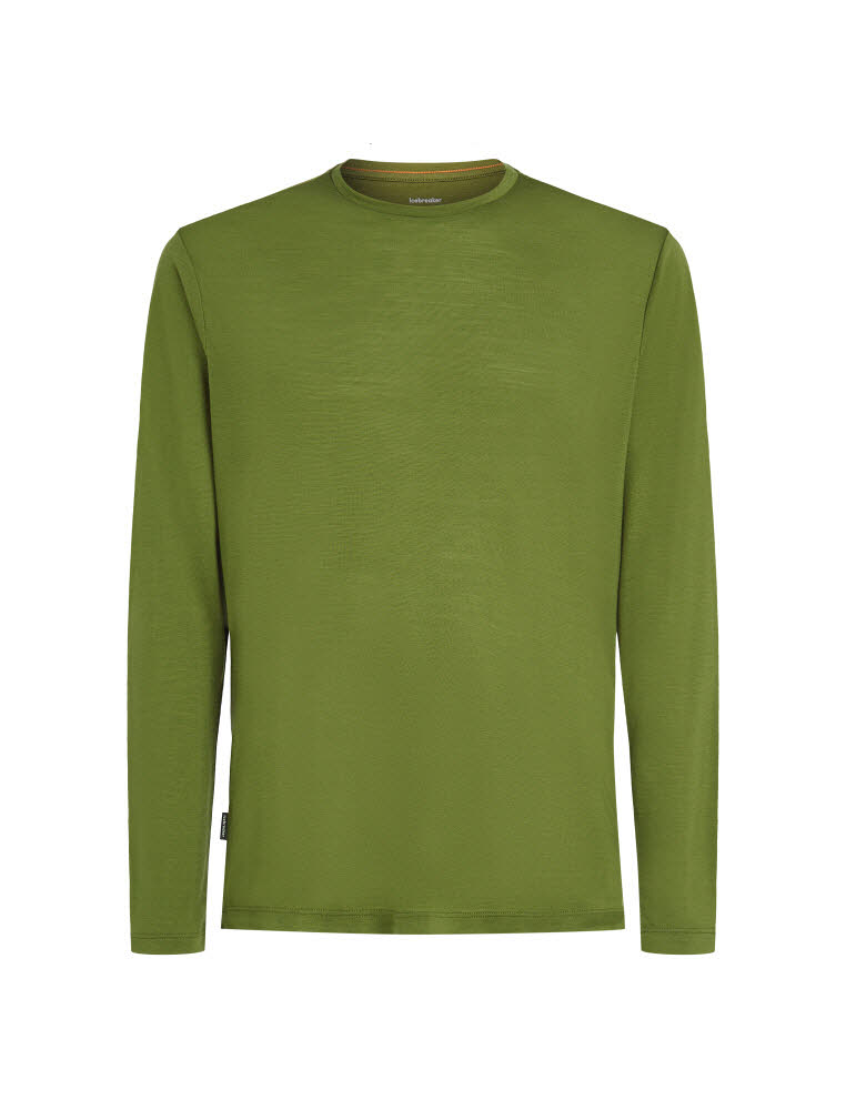 Icebreaker 125 Cool-Lite™ Merino Blend Sphere Langarmshirt Herren grün