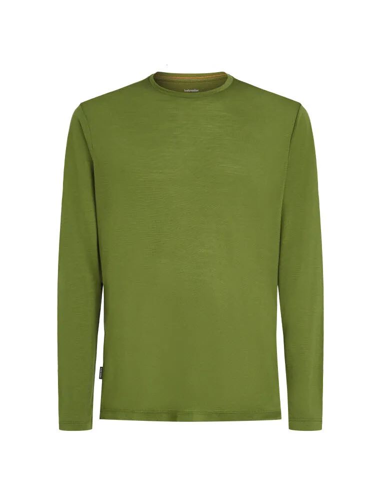 Icebreaker 125 Cool-Lite™ Merino Blend Sphere Langarmshirt Herren grün