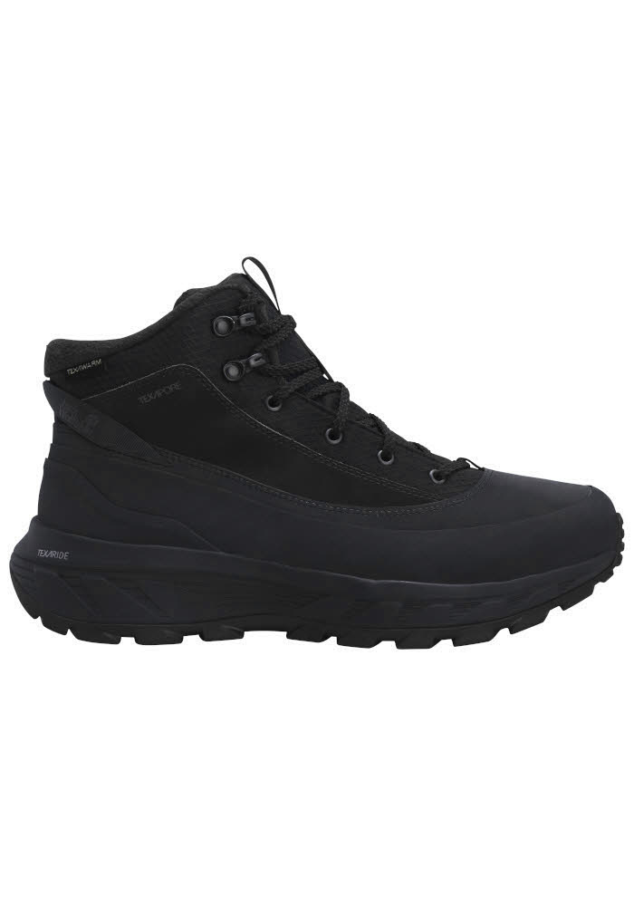 JACK WOLFSKIN WILD QUEST TEXAPORE MID M Winterstiefel Herren schwarz