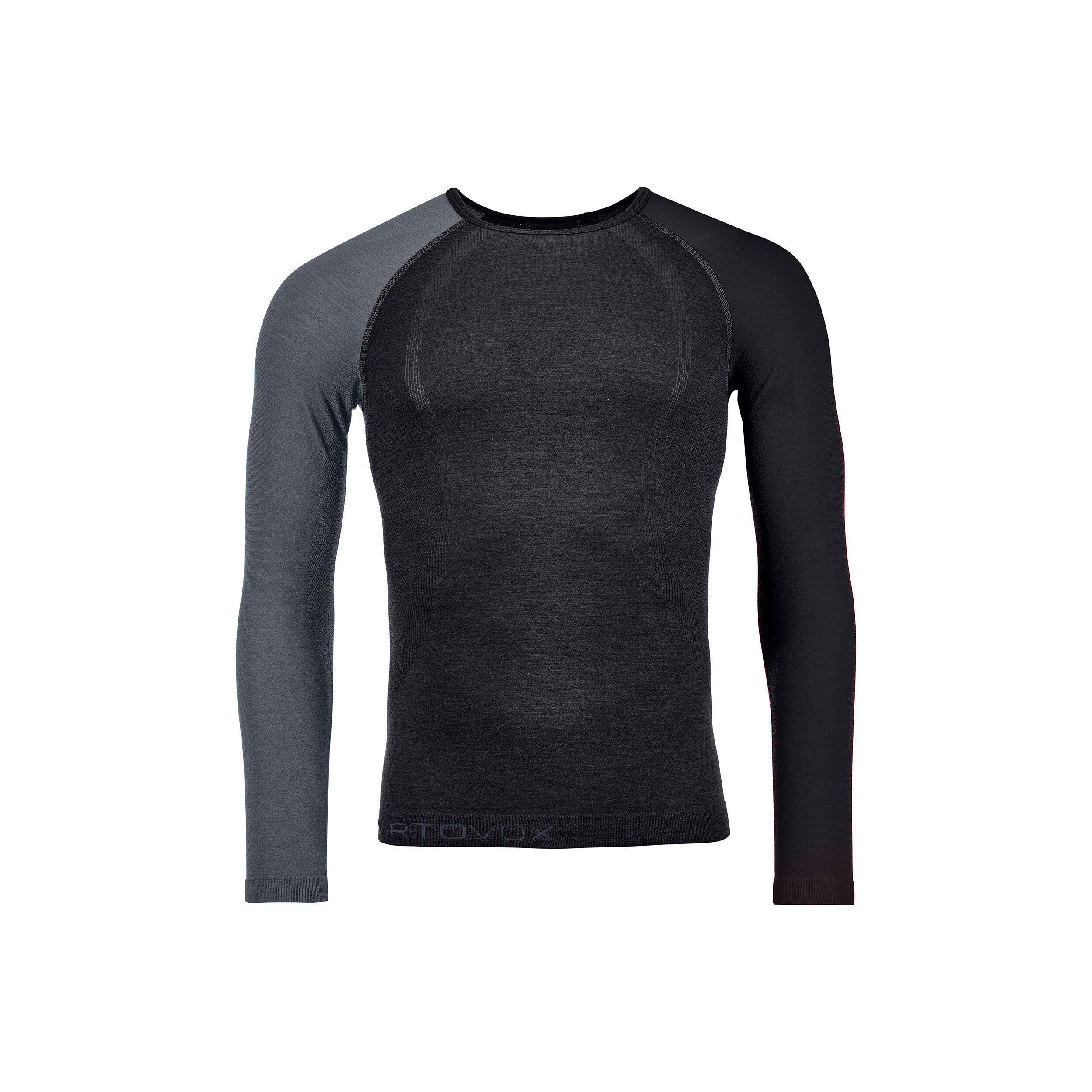 Ortovox 120 COMP LIGHT Longsleeve Langarmshirt Funktionsshirt Herren schwarz