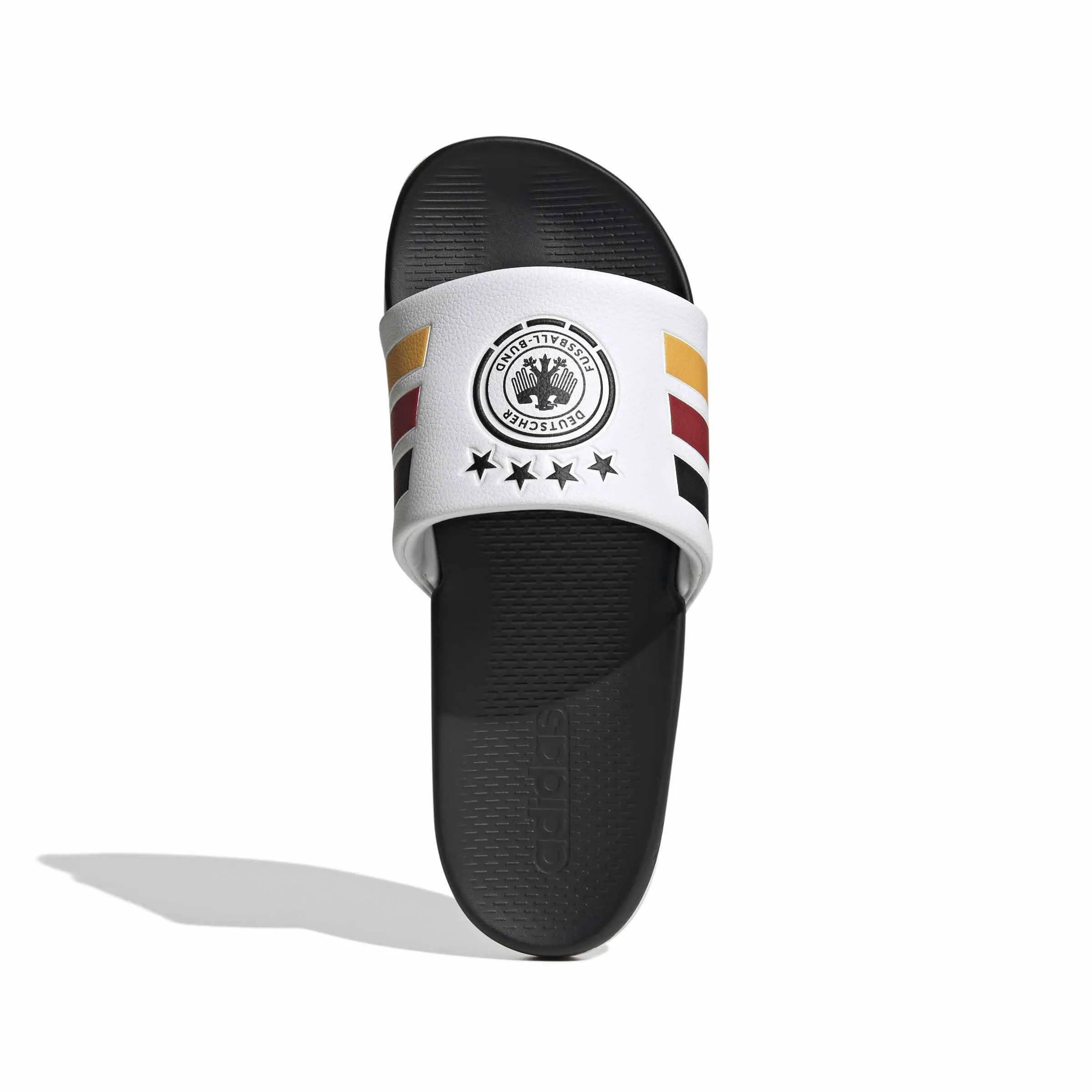 adidas ADILETTE CMFT DFB Unisex Badelatschen Nationalmannschaft weiß/schwarz/rot/gold