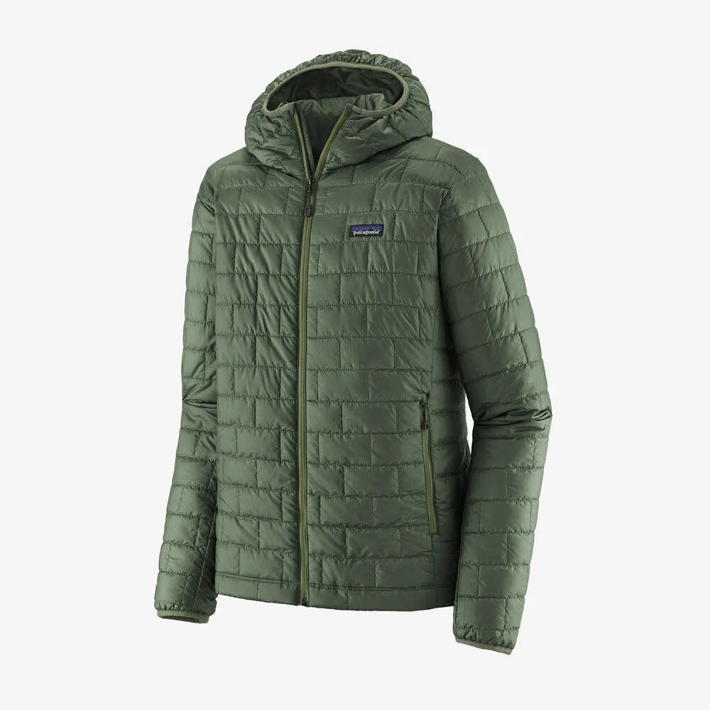 Patagonia Nano Puff Hoody Herren Isolations-Jacke grün