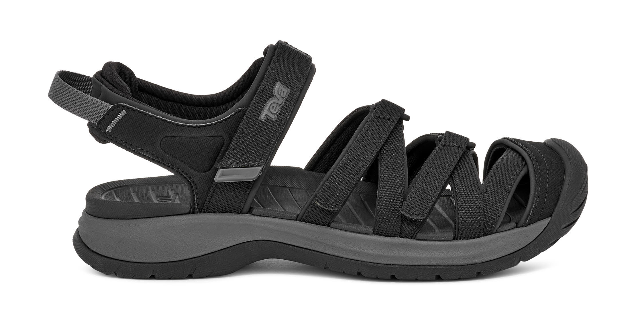 Teva Women's Tirra Sport Closed-Toe Trekkingsandale Damen schwarz