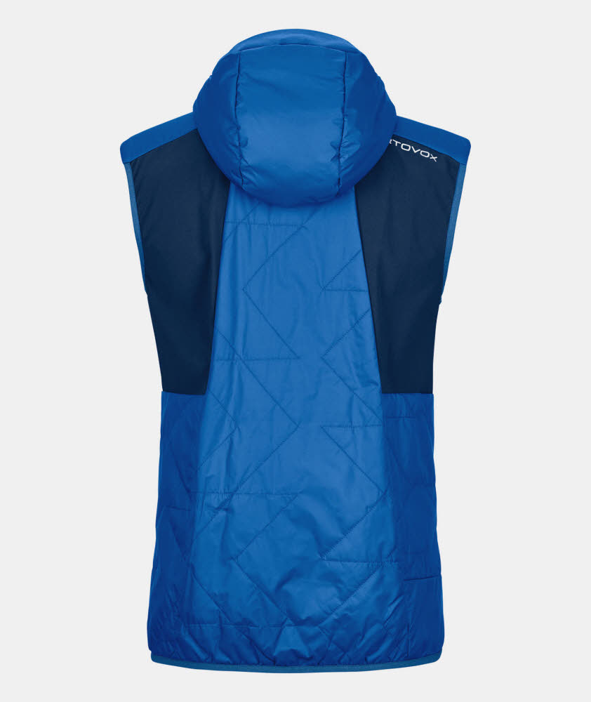 Ortovox SWISSWOOL PIZ BOÈ VEST M Herren Daunenjacke ärmellos blau