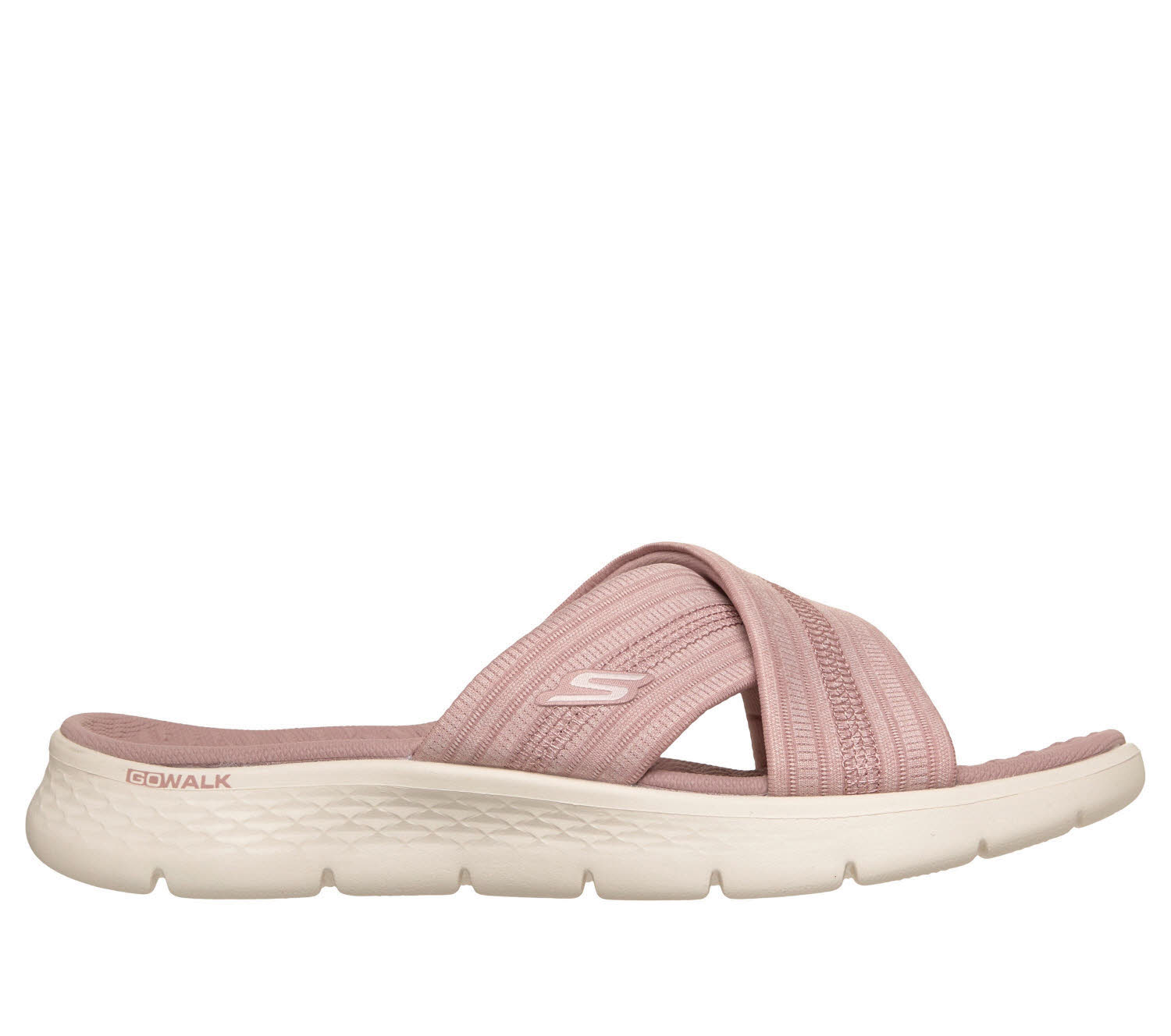 Skechers GO WALK FLEX SANDAL - IMPRESSED Damen Sandalen pink
