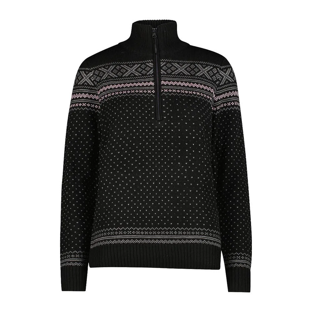 CMP Sweatshirt Strickpulli Damen schwarz