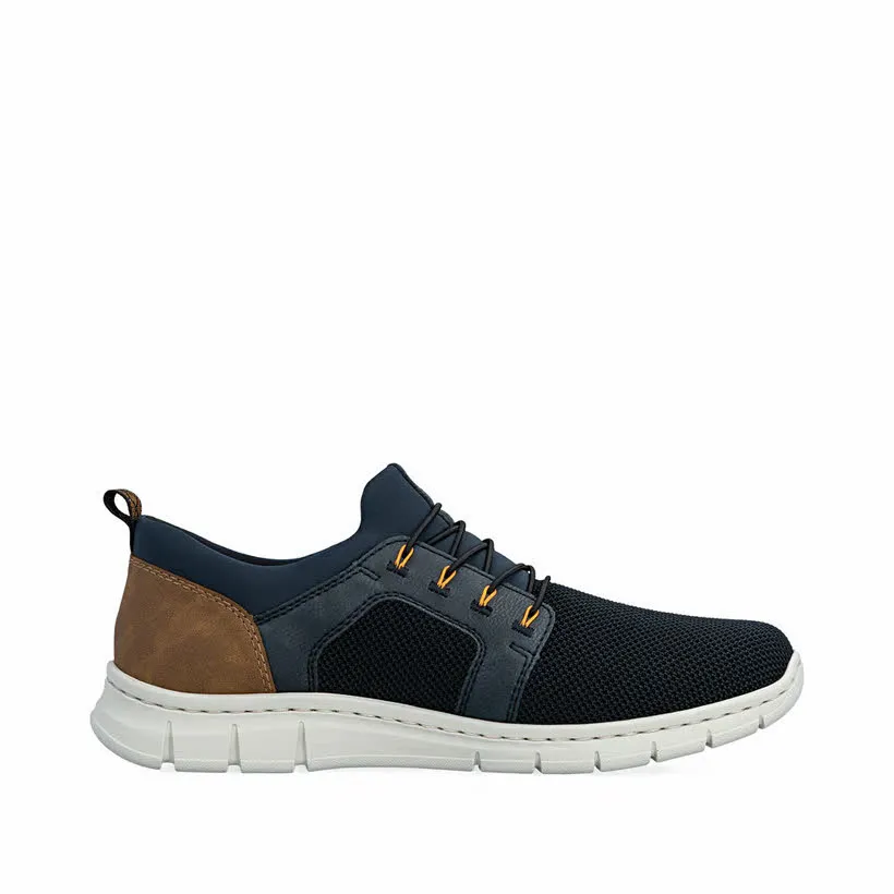 Rieker Herren Slipper blau