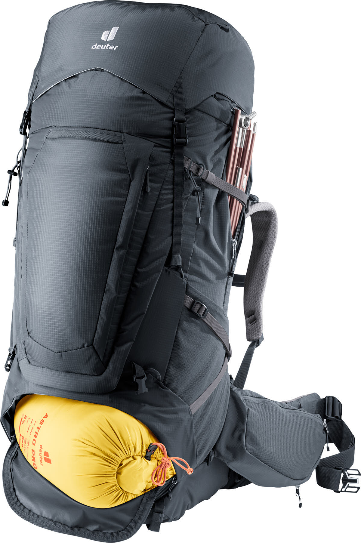 Deuter Aircontact Pro 85+10 Herren Trekkingrucksack black