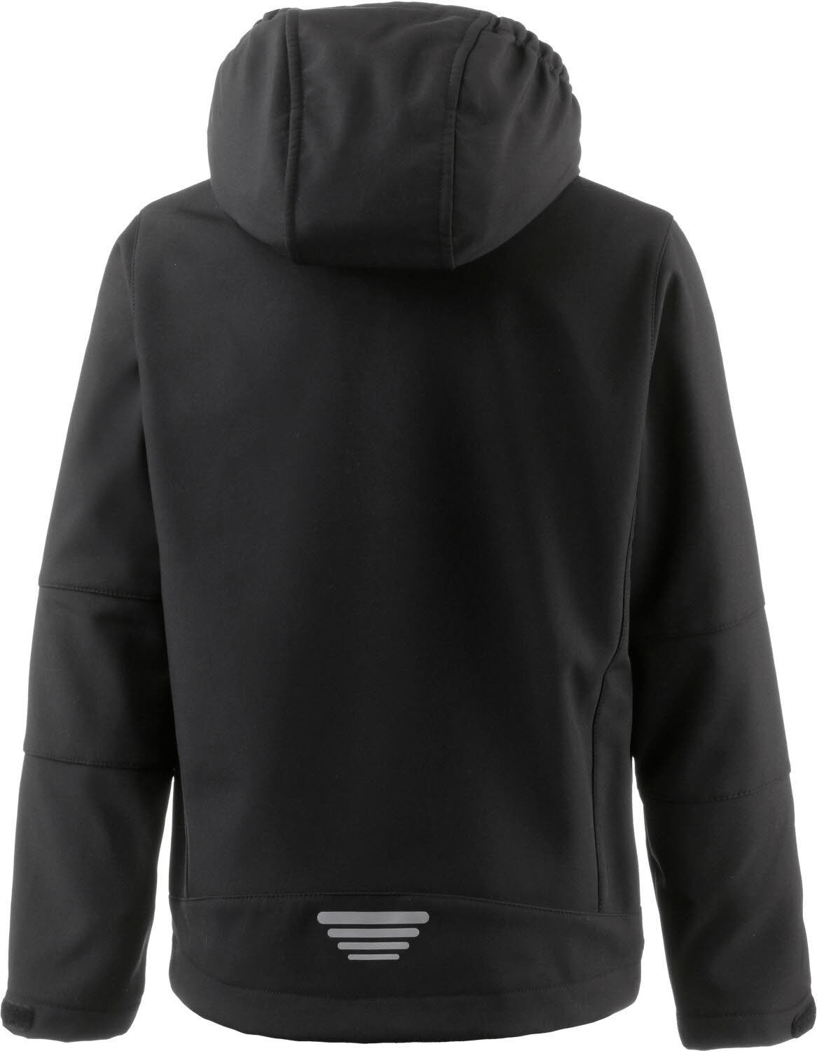 CMP JU-Softshelljacke Jungen wasserdicht Wanderjacke Nero NEU