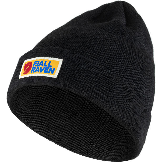 Fjällräven Vardag Classic Beanie Mütze Unisex schwarz