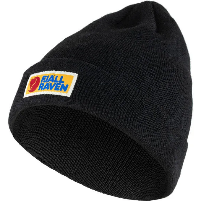 Fjällräven Vardag Classic Beanie Mütze Unisex schwarz