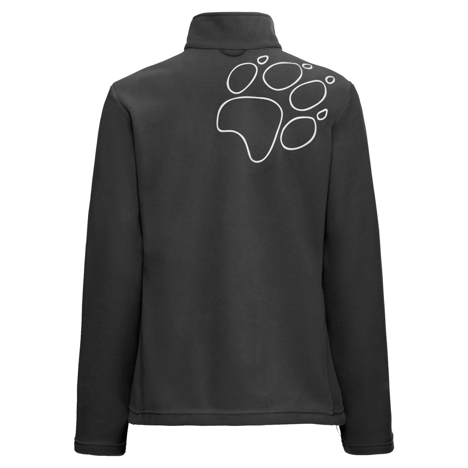Jack Wolfskin WILD REBEL 200 FZ Damen Fleecejacke Midlayer Paw black