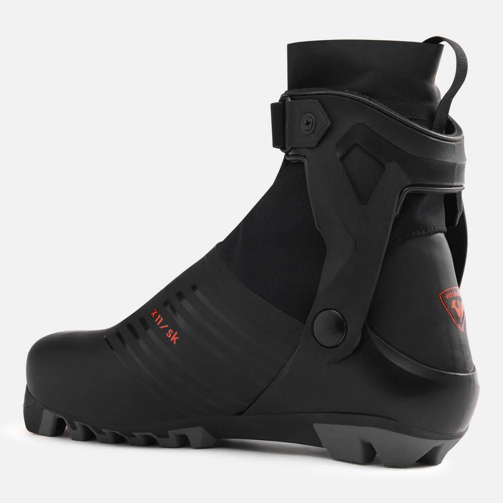 Rossignol X-11 SKATE Unisex Langlaufschuhe NNN Skating schwarz/rot