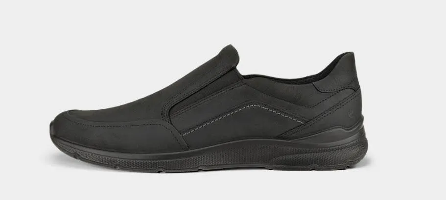 Ecco IRVING Herren Slipper aus Nubukleder schwarz