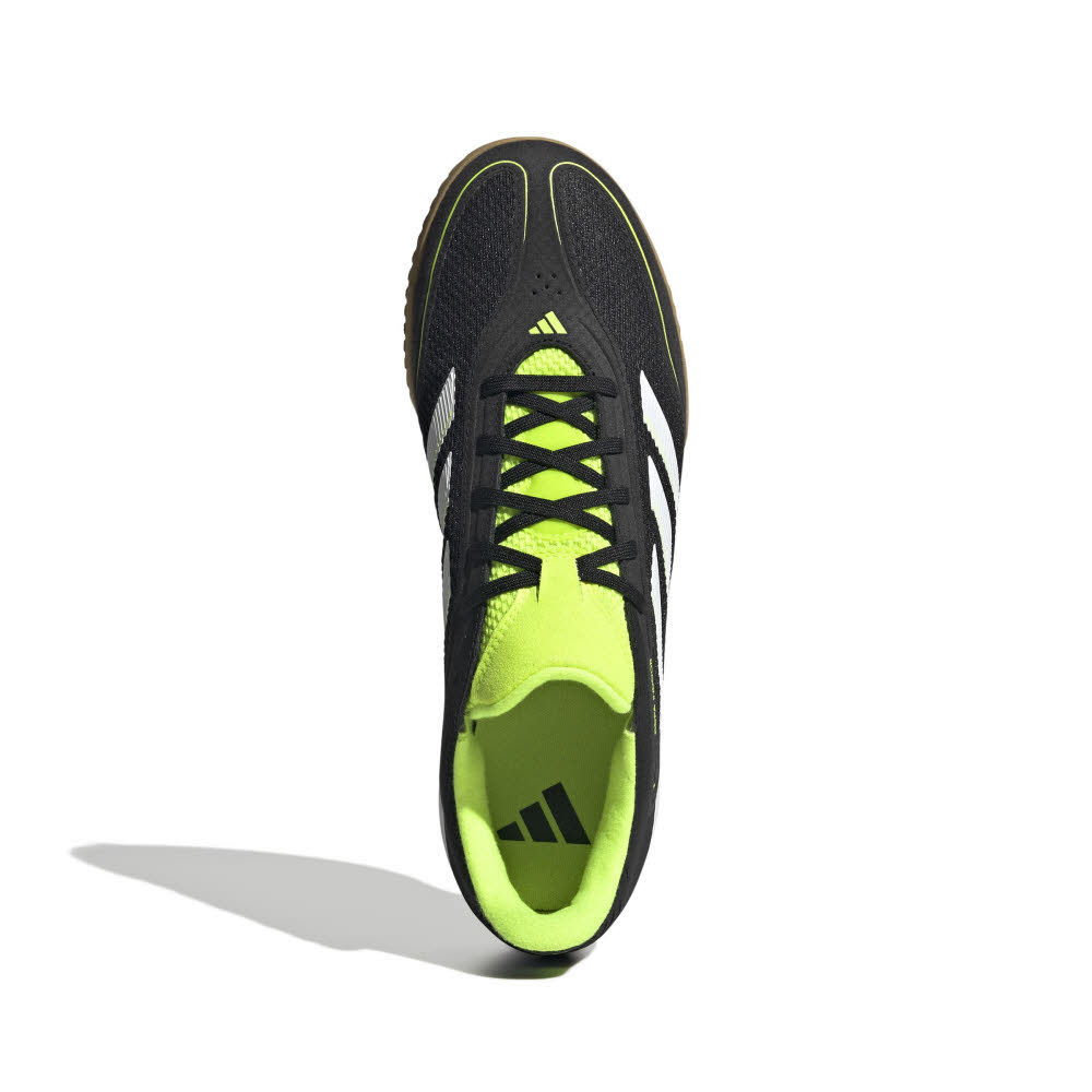 adidas COPA INDOOR COURT LEAGUE Unisex Fußballschuhe Hallenschuhe cblack/ftwwht/luclem