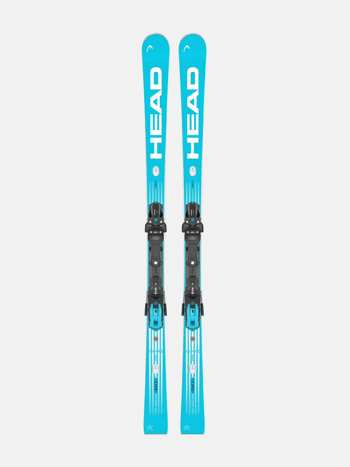 Head WC Rebels e-Race Pro + Prot. FF ST 16 GW Unisex Rennski Experten 26/27 blau
